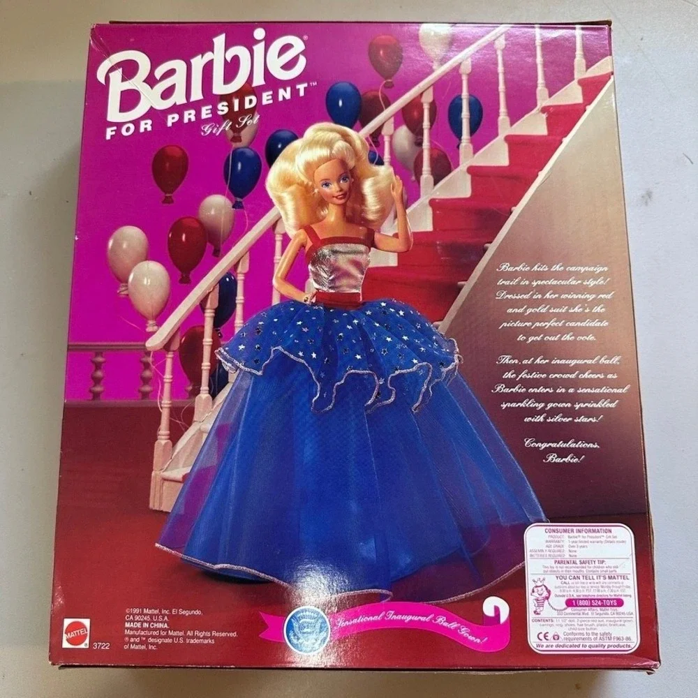 Mattel barbie president